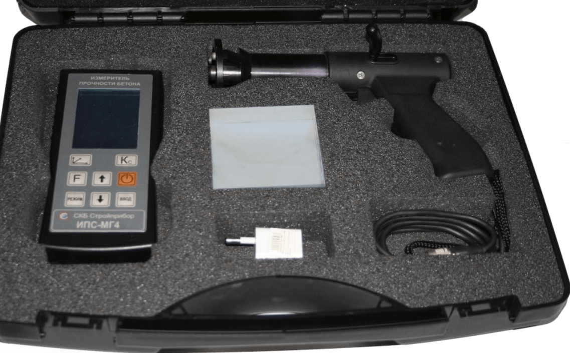 Измеритель прочности бетона ИПС-МГ4.03
