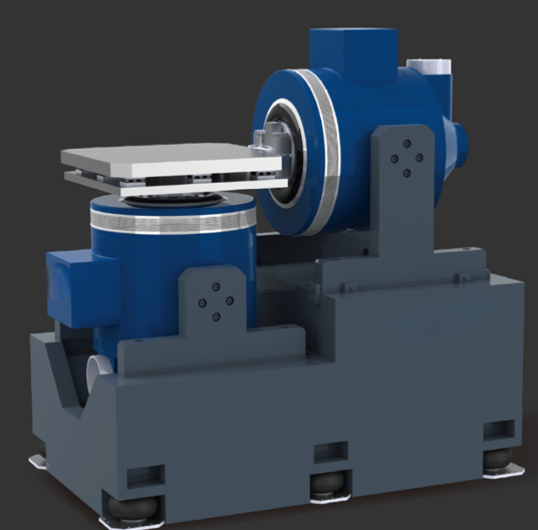 Вибростенд двухосевой 2EDS-600-XY